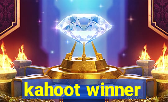 kahoot winner